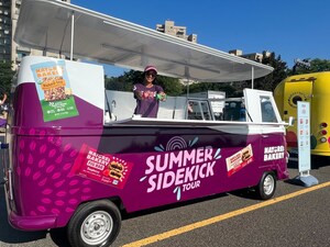 Nature's Bakery Summer Sidekick Tour Bus at the Nashville Sounds Stadium August 4-6