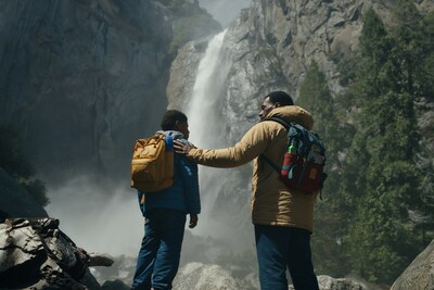 The all-new 2023 Subaru Forester Wilderness advertising commercial, A Beautiful Silence, features a father and his young deaf son driving their rugged Subaru Forester Wilderness deep into a national park where they experience an epic sensory experience at the base of a waterfall.