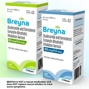 Viatris Announces Launch of Breyna™ (budesonide and formoterol fumarate dihydrate) Inhalation Aerosol, the First FDA-Approved Generic Version of Symbicort® for People with Asthma and Chronic Obstructive Pulmonary Disease, in Partnership with Kindeva