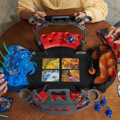 Step into the ultimate space for battles with the Bakugan Battle Arena playset. (CNW Group/Spin Master)