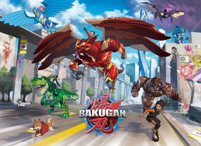 Spin Master announces the launch of an all-new Bakugan series, introducing a revamped anime style. (CNW Group/Spin Master)
