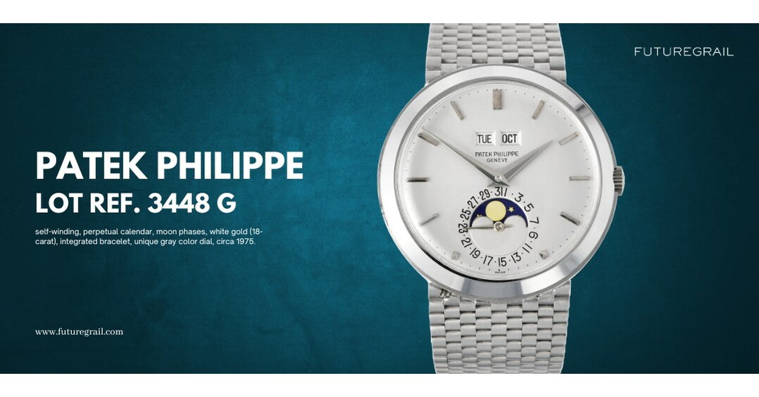 FUTUREGRAIL'S INAUGURAL ONLINE AUCTION OF COLLECTIBLE TIMEPIECES IN ...