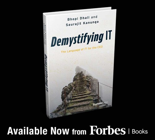 Bhopi Dhall and Saurajit Kanungo Release Demystifying IT with Forbes Books