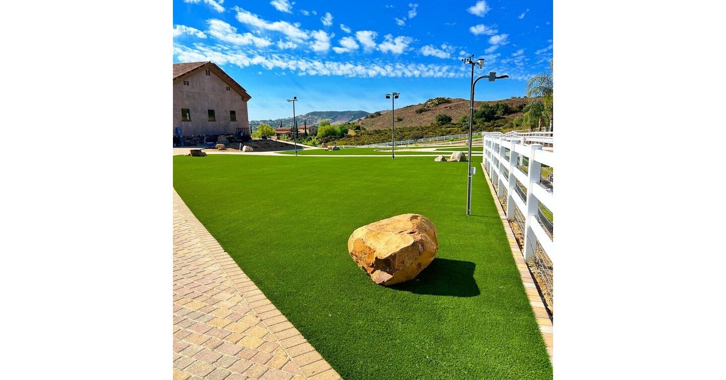 Artificial Grass Transforms Incredible Murrieta, CA Estate