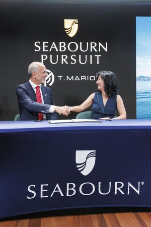SEABOURN TAKES DELIVERY OF SEABOURN PURSUIT, THE LINE'S SECOND PURPOSE-BUILT ULTRA-LUXURY EXPEDITION SHIP
