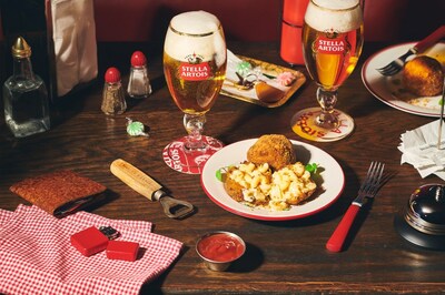 Nostalgic Deep-Fried Mac ‘N’ Cheese Balls from the Stella Artois Dine-Thru menu (CNW Group/Stella Artois)