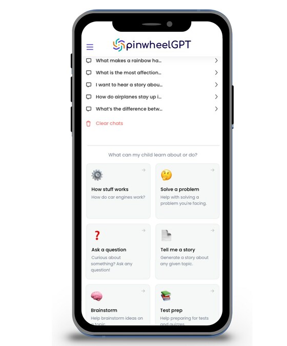 PinwheelGPT  Kid-Safe ChatGPT App