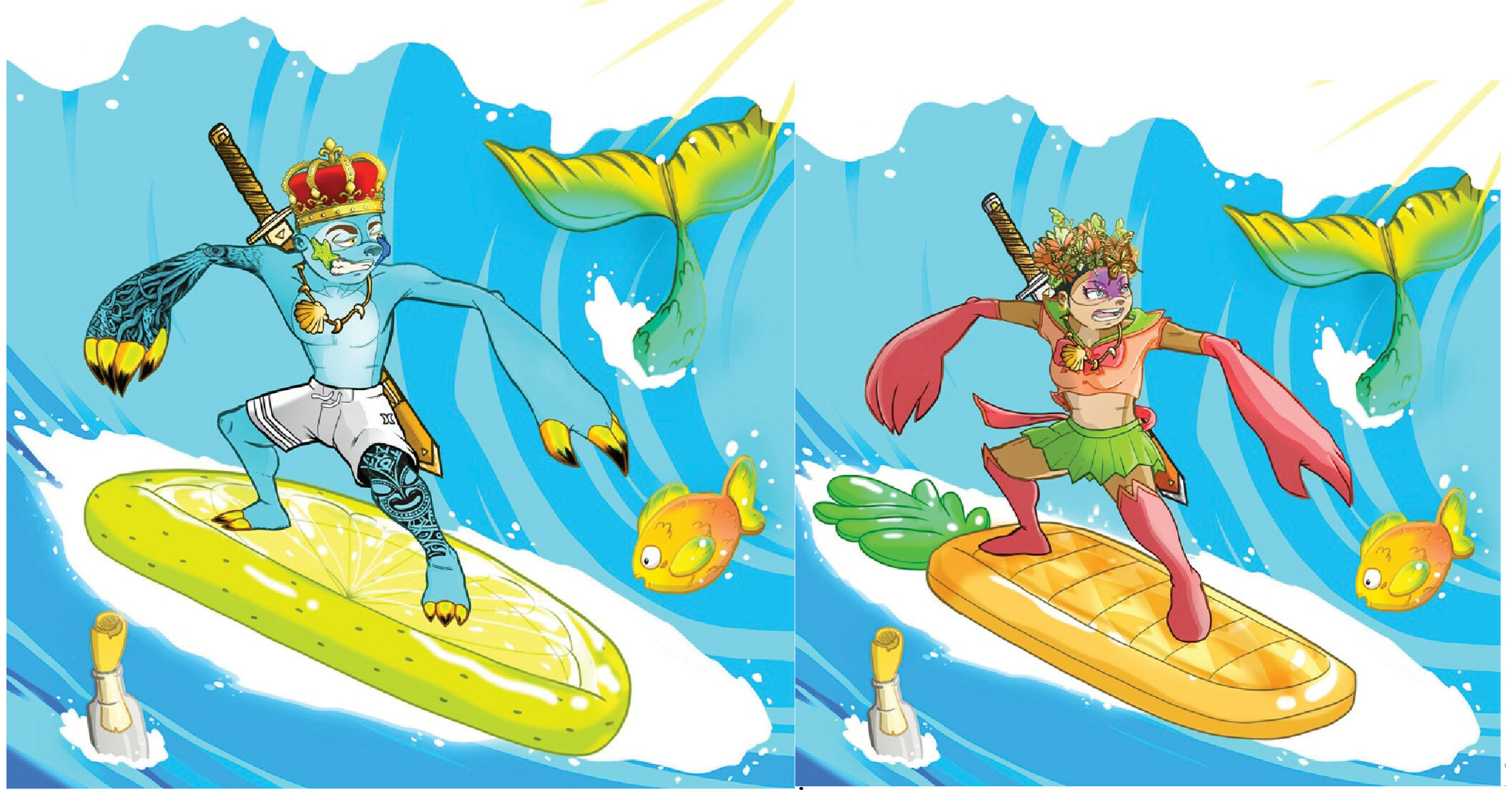 Hurley Dives into NFTs with Super Surfer Game - NFT Plazas