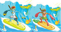 Hurley Drops NFT Digital Collectibles and New Super Surfer Game