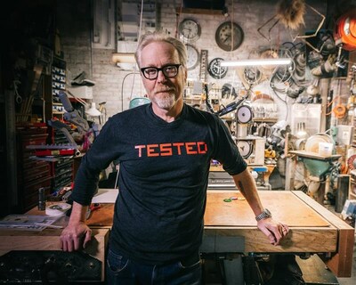 Adam Savage, original co-host of Discovery Channel’s series MythBusters and godparent to Discovery Princess