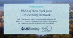 RMA of New York joins US Fertility