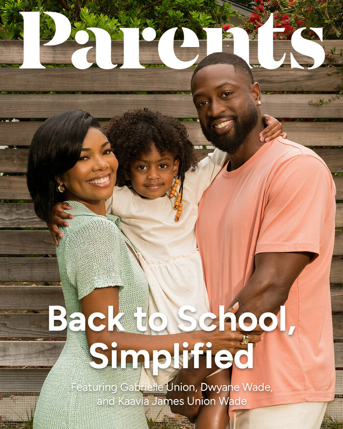 PARENTS Back to School Issue with Gabrielle Union & Dwyane Wade