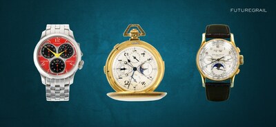 (Left to Right) F.P. Journe (Ferrari dial), Audemars Piguet for 