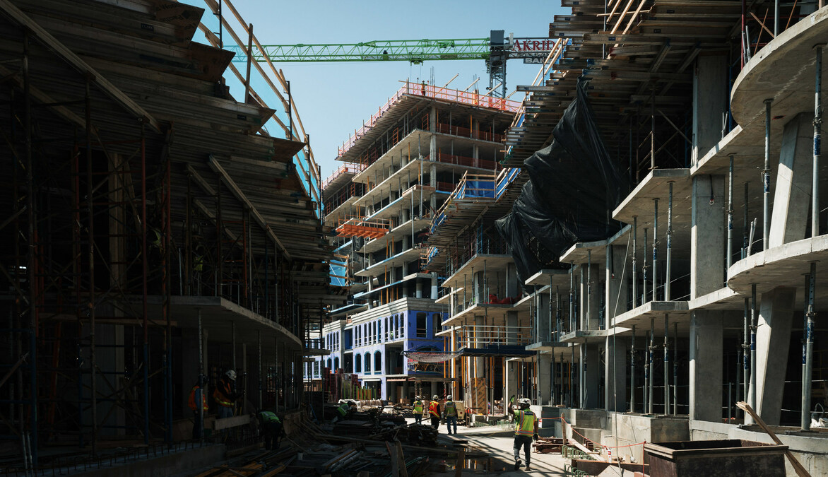 The Stacks Tops Out in Buzzard Point - Vimarsana News