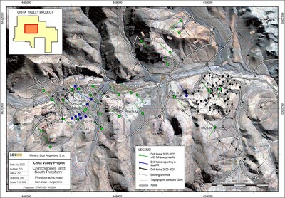 Map 1: Phase IV Drillhole Locations (CNW Group/Minsud Resources Corp.)