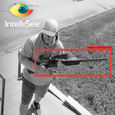 Gain Situational Awareness with IntelliSee® AI Risk Mitigation Platform — featuring Active Monitoring. IntelliSee offers a reliable, proactive solution by overlaying and continuously scanning your live surveillance camera feeds for potential threats. When a threat is detected, IntelliSee instantly alerts designated contacts and systems to the nature and location of the threat so you can act whenever, wherever.