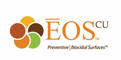 EOScu, Preventive Biocidal Surfaces kill >99.9% of Gram-positive and Gram-negative bacteria, killing pathogens between cleanings and protecting patients from hosptial-acquired infections. EOScu is EPA-registered.