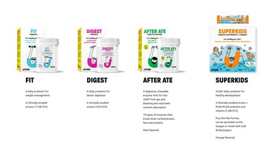 As part of its initial launch with Walmart, Jetson, a digestive health company, has released four new products in Walmart and Walmart.com.