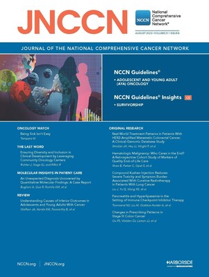 August 2023 Edition of JNCCN now available at JNCCN.org.