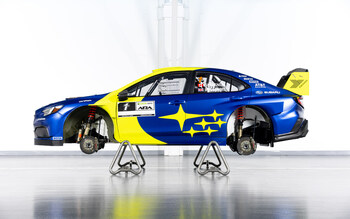 The new WRX rally car has been engineered from the ground up for ultimate speed in all conditions.