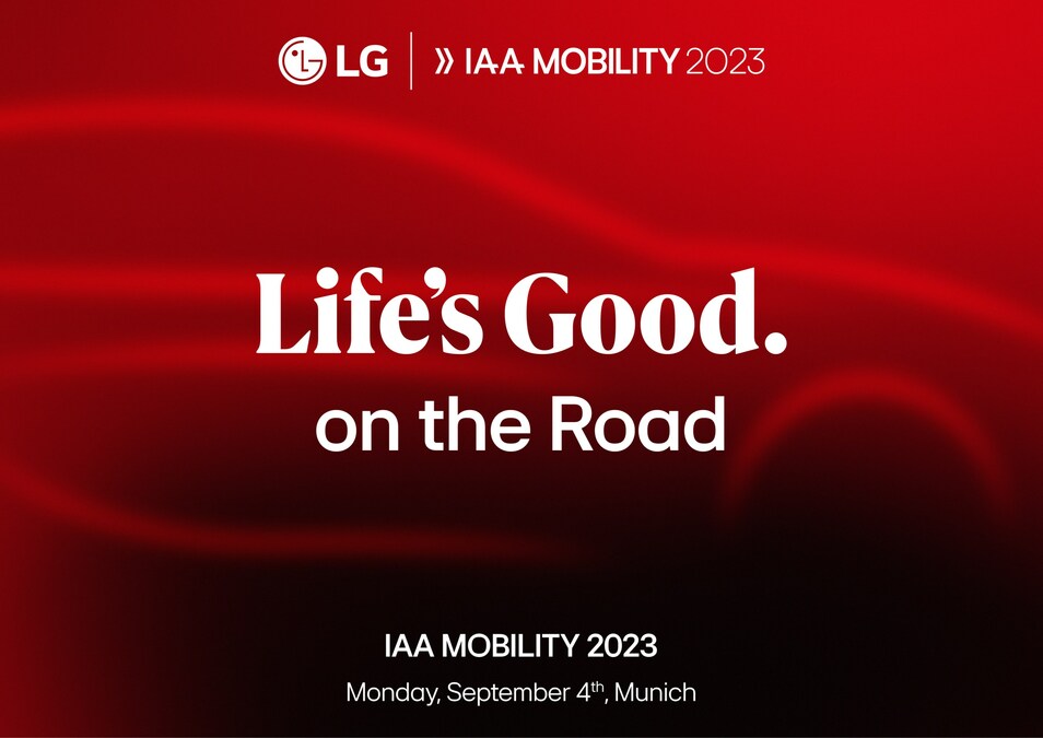 LG TO SHARE FUTURE VISION FOR ON-THE-ROAD EXPERIENCES AT IAA MOBILITY 2023 - Vimarsana News