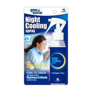 KOOL 'N' SOOTHE NIGHT COOLING SPRAY - BACK IN STOCK ON AMAZON AFTER STRONG INITIAL DEMAND