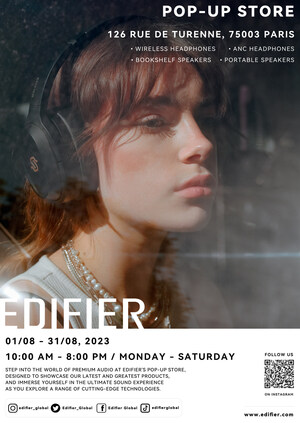 Edifier Opens First Pop-Up Store In Paris