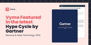 Vymo recognized in the Gartner Hype Cycle for Revenue and Sales Technology, 2023