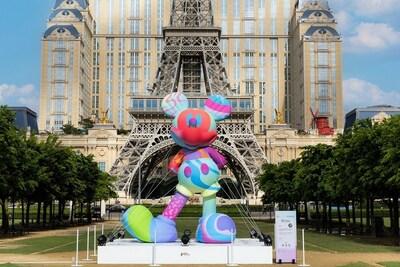 Sands China's colourful pop art exhibition for Art Macao, ‘Meet the Magic: In celebration of Disney 100 by Philip Colbert and Jason Naylor’ is now open for public viewing at The Venetian Macao, The Londoner Macao and Le Jardin.