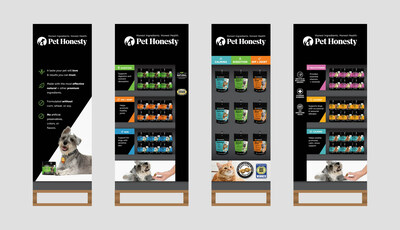 PetSmart shoppers can now access fan favorite Pet Honesty dog and cat health supplements in-store or online at PetSmart.com. PetSmart is the first national pet retailer to feature a display of Pet Honesty's award-winning cat supplements.
