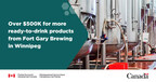 Minister Vandal announces federal funding for a Manitoba brewing company to expand its product line