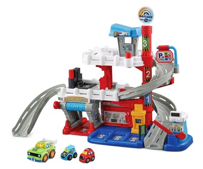 Vtech toy 2025 car garage