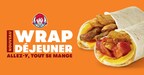Du nouveau au menu déjeuner : Wendy's Canada continue d'ensoleiller les matins avec le Wrap déjeuner
