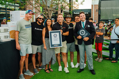 Solo Stove, a Solo Brands Inc. company (NYSE: DTC), broke the Guinness World Record for 