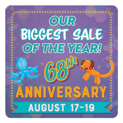 Natural Grocers® offers its biggest sale of the year (August 17 - 19), to celebrate 68 years of promoting health, wellness and sustainable living.