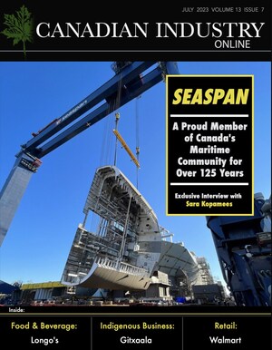 Sara Kopamees Interviews Seaspan for Canadian Industry magazine