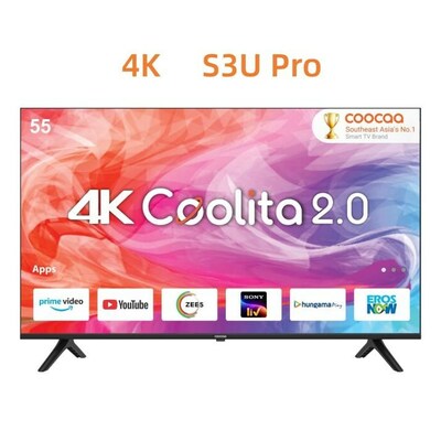 4K Coolita TV -- 55S3U Pro (PRNewsfoto/coocaa)