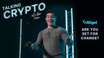 Bitget Announces #SetForChange Campaign With Comedian Adam Devine to Boost Awareness of Web3 and Crypto (PRNewsfoto/Bitget)