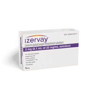 Iveric Bio Receives U.S. FDA Approval for IZERVAY™ (avacincaptad pegol intravitreal solution), a New Treatment for Geographic Atrophy