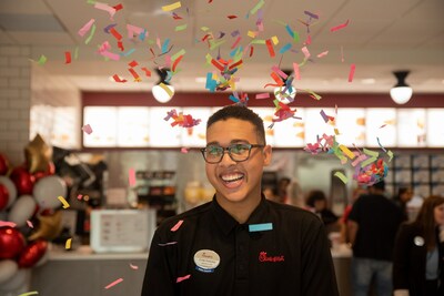 2023 Chick-fil-A Remarkable Futures Scholarship recipient Erube Arancibia from Aventura, Fla. (PRNewsfoto/Chick-fil-A, Inc.)