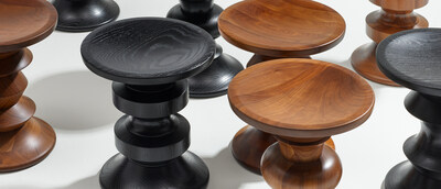 Eames Turned Stool Collection by Herman Miller