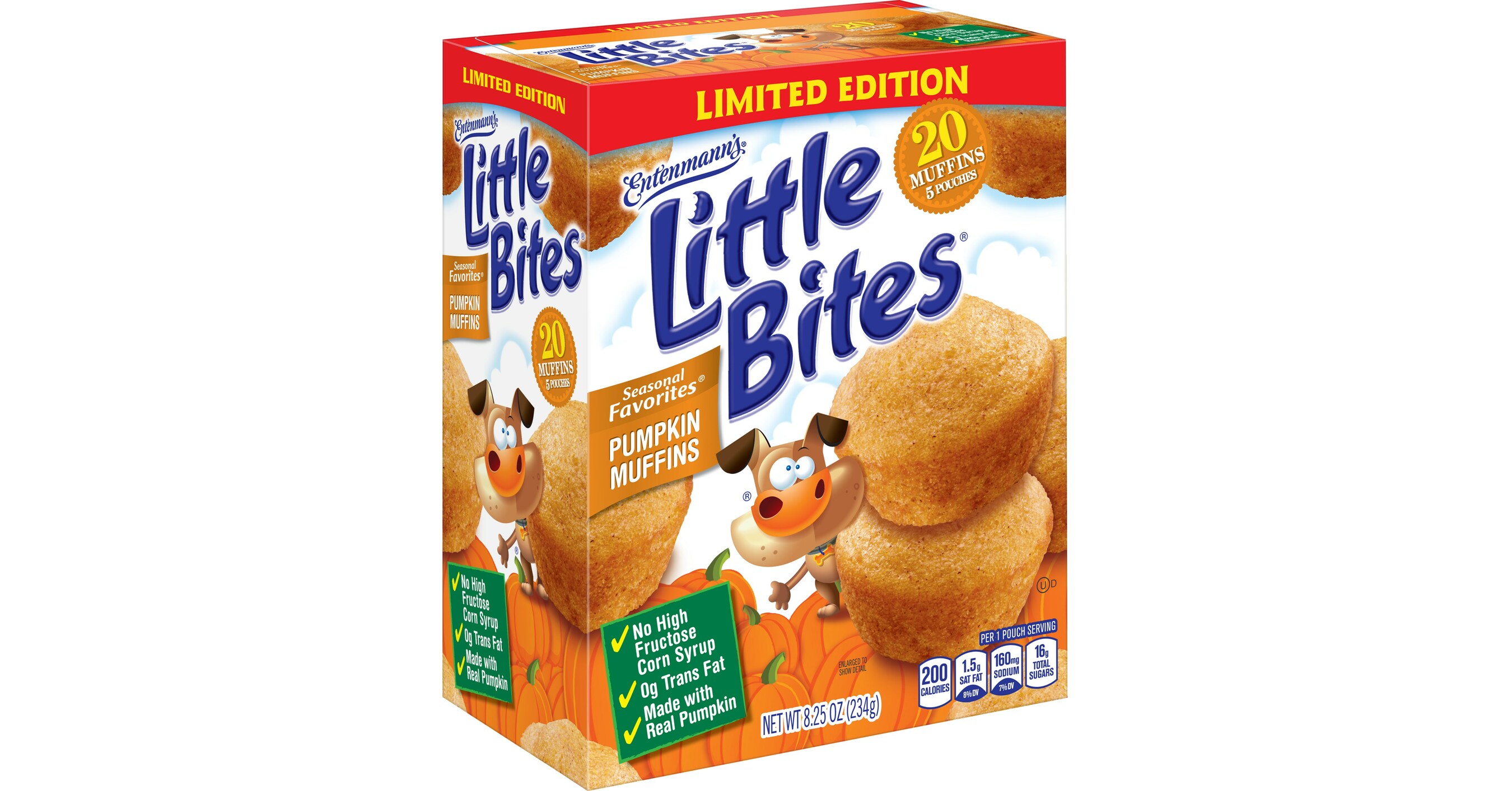 Get Ready to Fall in Love All Over Again Little Bites® Pumpkin Muffins