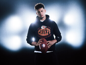 Patrick Mahomes for BOSS x NFL
