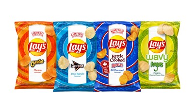LAY’S® Kettle Cooked RUFFLES® All Dressed Brings Flavors of the Great White North to LAY’S® FLAVOR SWAP® Fan Favorites.