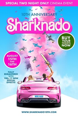 Alternate Poster for SHARKNADO 10th Anniversary