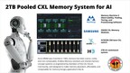 Samsung, MemVerge, H3 Platform, and XConn Demonstrate Memory Pooling and Sharing for "Endless Memory"