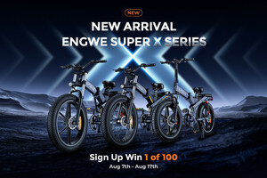 ENGWE Introduces the X-Series: Next-Generation E-Bikes for Unparalleled Adventures