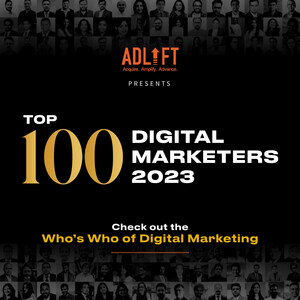 AdLift Unveils Top 100 Digital Marketers 2023