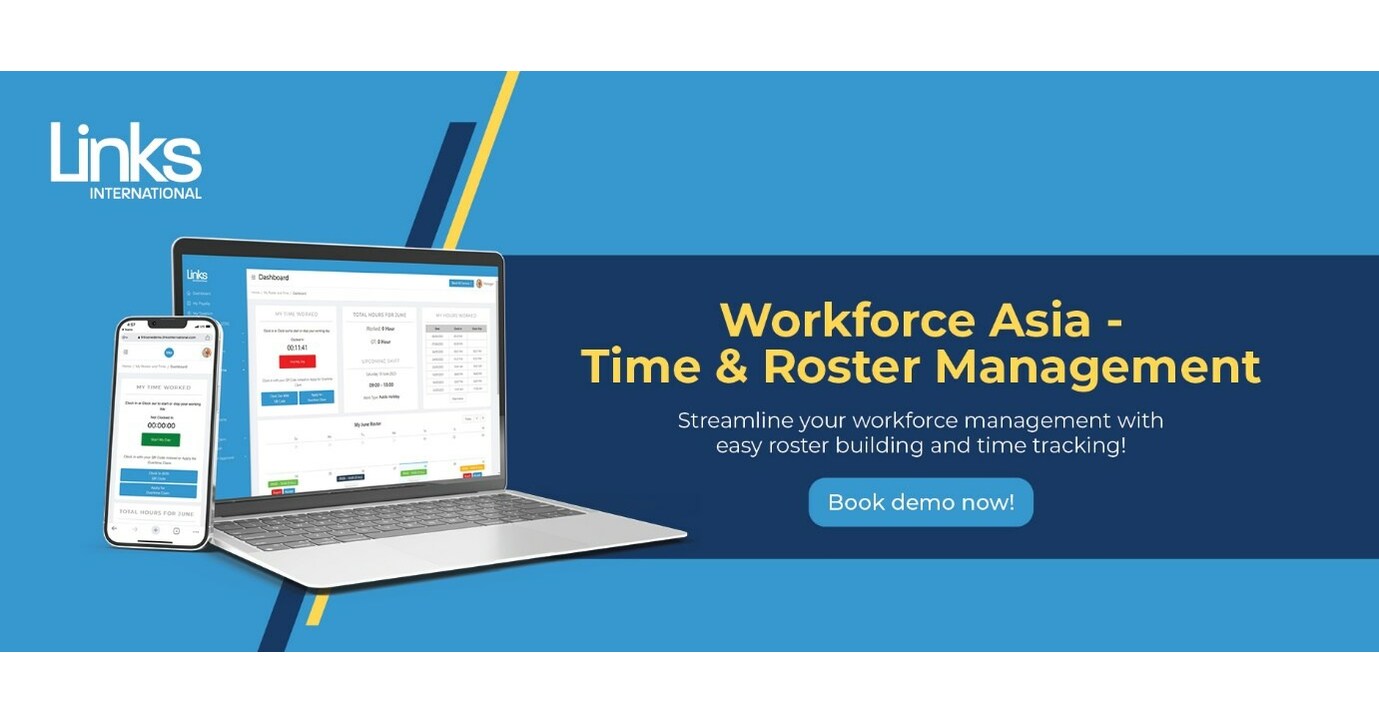 Rapid Roster Competency Links International Unveils Links One: Workforce Asia - time tracking ...
