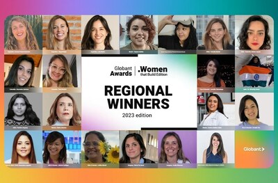 Globant presents the North, Central, South America and India winners of the Women That Build Awards 2023